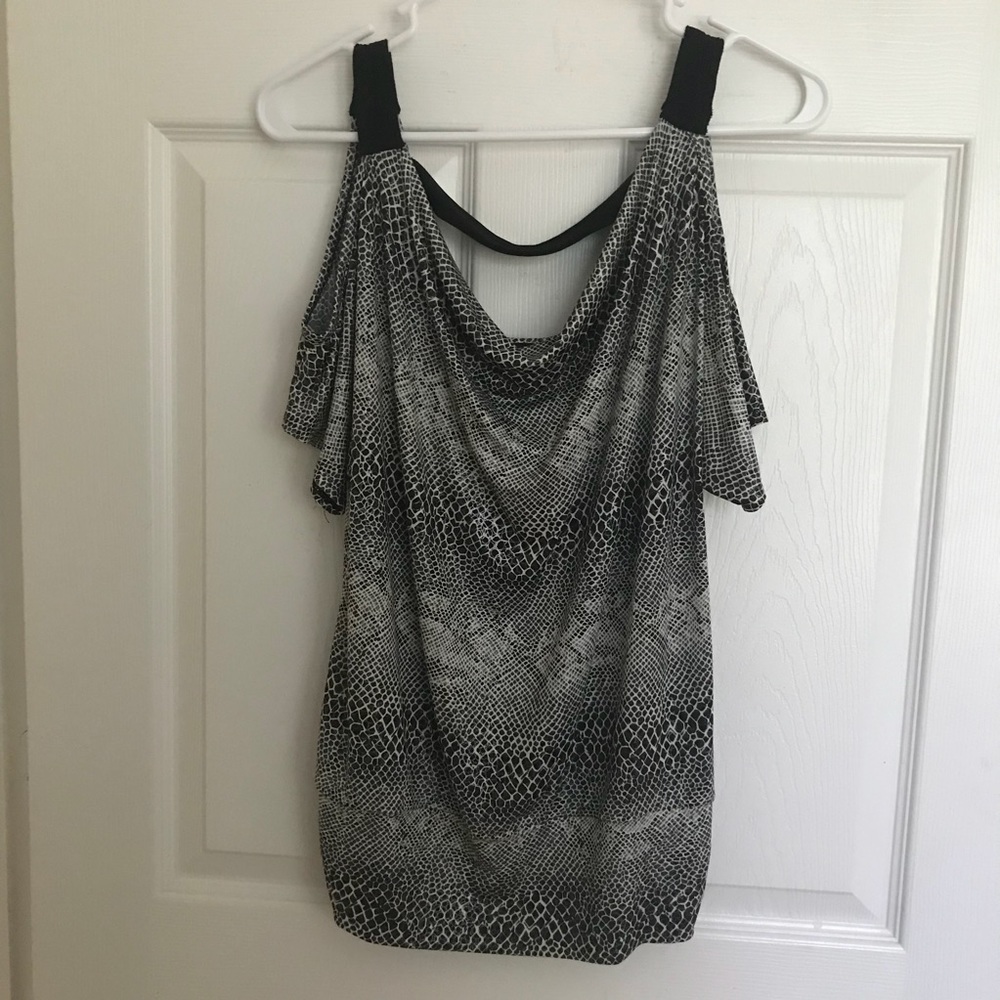 Snakeskin Pattern Top